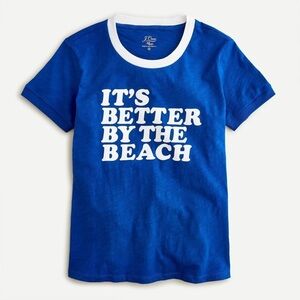 NEW J.CREW ‘It’s Better By The Beach’ T-Shirt